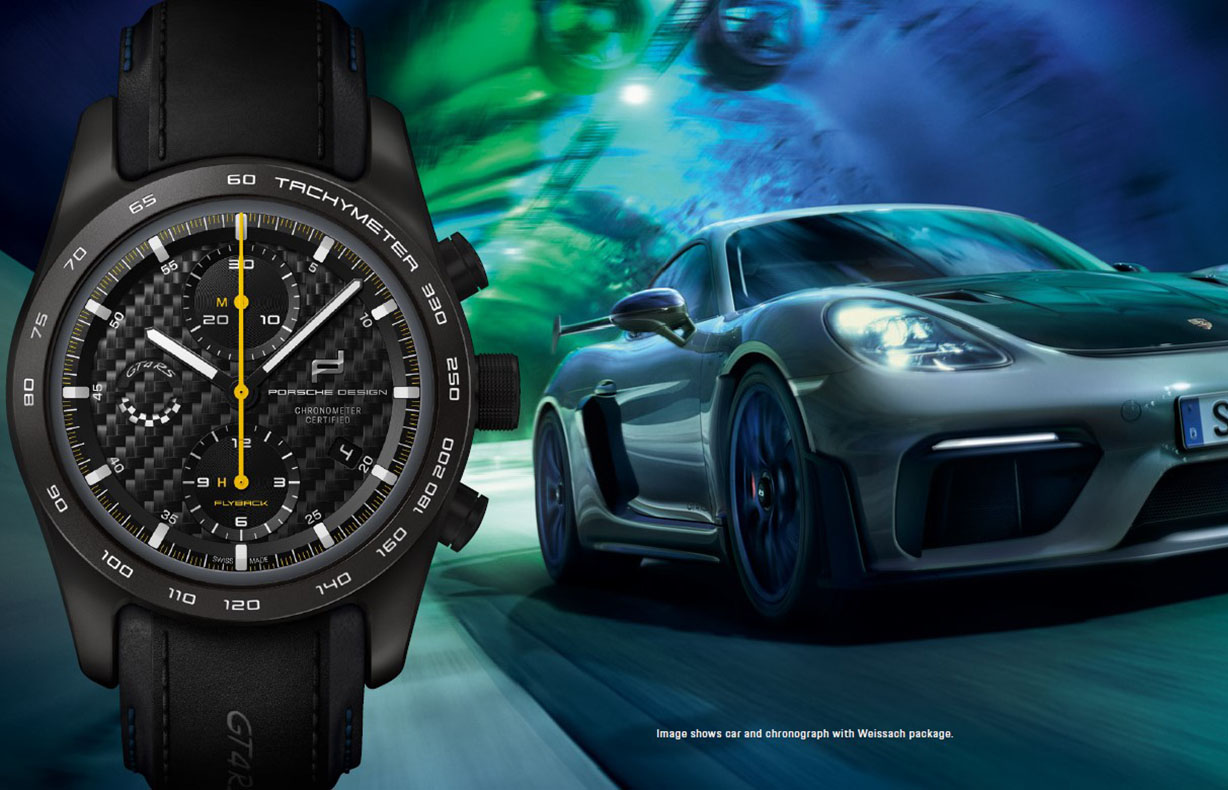 Porsche design discount blue watch